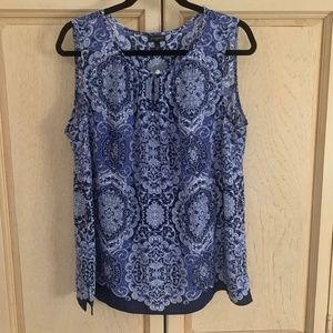 Talbots Sleeveless Blouse